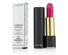 Son Lancome Màu 315 Rose Printemps màu hồng tươi pha tím