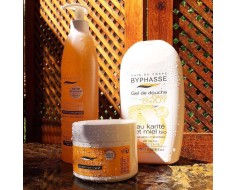 Dầu Gội KERATINE 520ml+Kem ủ tóc Byphasse 250ml + Sữa tắm Byphasse