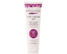 gel tan mỡ bụng Byphasse 250ml chiết xuất trà đỏ và nho 