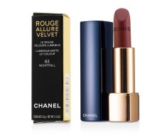 Son Chanel Velvet 63 Rouge Vie tông màu đỏ Nâu