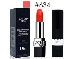 Son Dior Rouge 634 Strong Matte sắc đỏ cam sống động rực rỡ Son Dior Rouge 634 Strong Matte sắc đỏ c