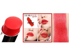 Son Dior 777 Ultra Star màu đỏ tươi Vỏ Đỏ Unbox