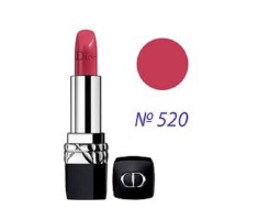 Son Dior Rouge 520 Feel Good với sắc hồng đỏ pha ánh cam 