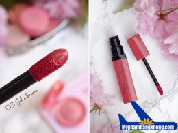 Son Bourjois Rouge Laque số 03 Jolie brune màu cam đất