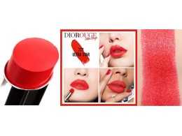 Son Dior 777 Ultra Star màu đỏ tươi Vỏ Đỏ Unbox