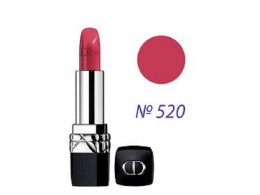 Son Dior Rouge 520 Feel Good với sắc hồng đỏ pha ánh cam 